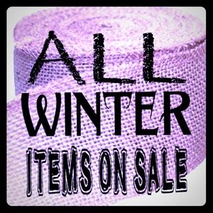 All winter items on sale